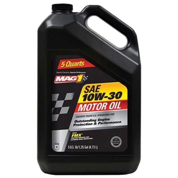 Mag 1 MG03133Q 5 qt. 10W30 Engine Oil; Pack Of 3